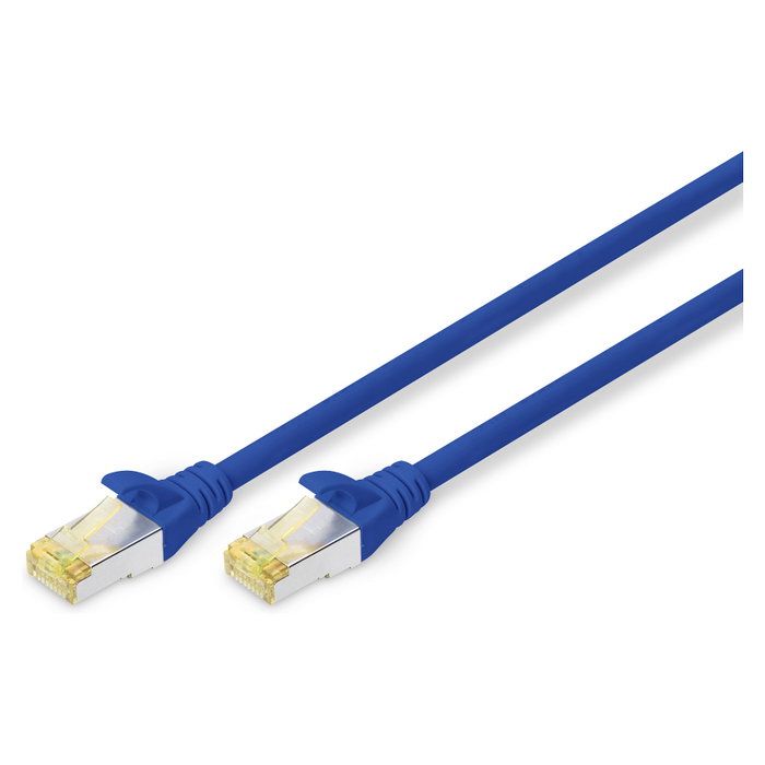 Digitus Cable de conexión CAT 6A S/FTP, 5m, Azul Digitus Cable de conexión CAT 6A S/FTP, 5m, Azul
