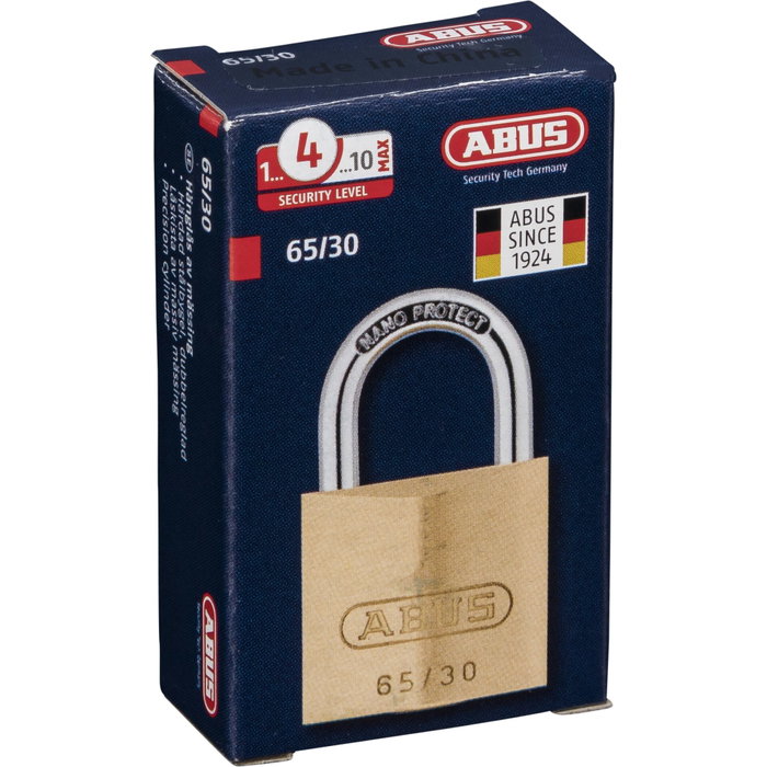 Abus Candado de Latón 65/30 SL 4