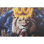 DKD Home Decor Cuadro LED Lienzo Gentleman 100x100cm (Pack de 2)