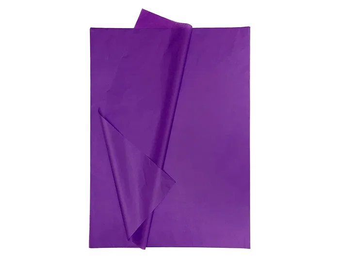 Liderpapel Papel Seda 52x76cm 18g/m2 Violeta Bolsa 5 Hojas