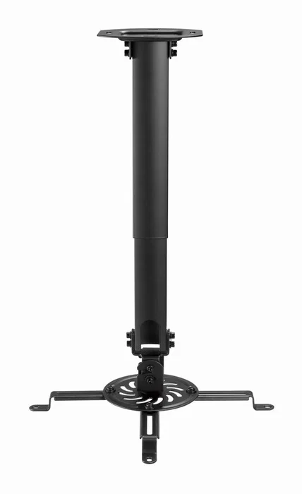Gembird CM-B-01 Soporte de Techo Ajustable para Proyector, Montaje de Movimiento Completo con Inclinación/Giro/Rotación, Capacidad Máx. 13 kg, Negro