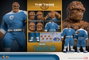 Hot Toys Los Cuatro Fantásticos: The Thing Figura Movie Masterpiece 1/6 de 31 cm