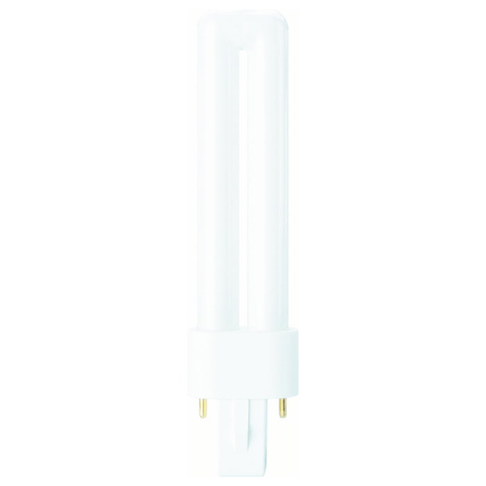 OSRAM DULUX S 9W/827 G23 FS1 - Lámpara Fluorescente Compacta 9W 600lm Luz Cálida 2700K 10000h OSRAM DULUX S 9W/827 G23 FS1 - Lámpara Fluorescente Compacta 9W 600lm Luz Cálida 2700K 10000h