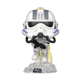 Funko Pop! Star Wars: Battlefront - Imperial Rocket Trooper Figura de Colección de Vinilo 9 cm