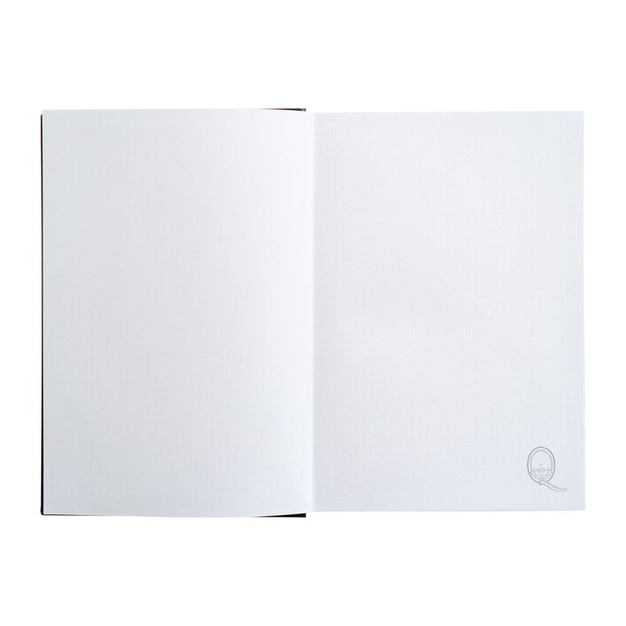 ERIK Cuaderno A5 Premium Queen 96 hojas Tapa Dura Laminada Mate Interior Bullet Cinta Marcapáginas Bolsillo ERIK Cuaderno A5 Premium Queen 96 hojas Tapa Dura Laminada Mate Interior Bullet Cinta Marcapáginas Bolsillo