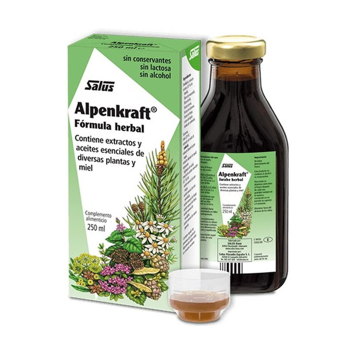 SALUS ALPENKRAFT Fórmula Herbal Vías Respiratorias 250 ml SALUS ALPENKRAFT Fórmula Herbal Vías Respiratorias 250 ml