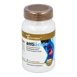 PLANNATUR Antiacido 30Comp. Alivio de la Acidez y Protección Gástrica Apto Veganos