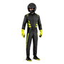 Sparco Traje de Carreras Infinity 5.0 Talla 52 Gris Oscuro/Amarillo Fluor