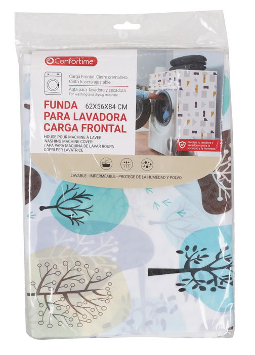 Confortime Funda Lavadora Frontal 62 x 56 x 84 cm (18 Unidades)