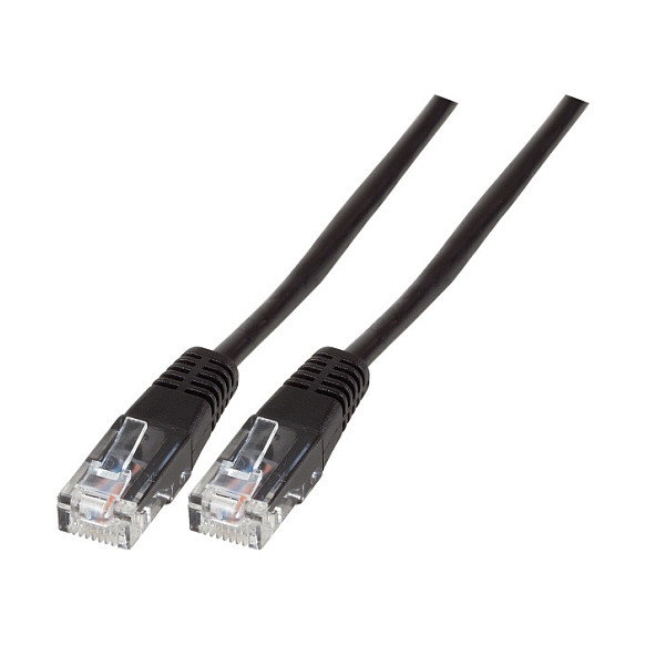 EFB Elektronik Cable de red modular RJ45 a RJ45, 1,5 m, Negro EFB Elektronik Cable de red modular RJ45 a RJ45, 1,5 m, Negro