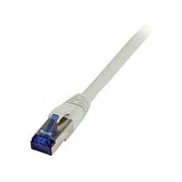 Synergy21 Cable de Red RJ45 CAT6A 500 MHz 5 m Gris S-STP/FTP TPE/LSZH Superflex AWG26 - Cable de Parcheo