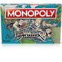 Winning Moves Monopoly Metallica WIN5036905054676 Juego de Mesa con temática de Gira Mundial