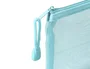 Liderpapel Bolsa Zipper Bag Poliester Transpirable Multiusos 230x115 mm Azul Pastel