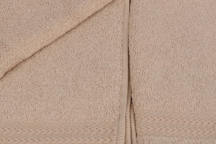 Mijölnir Juego de Toallas de Baño 100% Algodón 500 gr/m² 30x50 cm Beige Mijölnir Juego de Toallas de Baño 100% Algodón 500 gr/m² 30x50 cm Beige