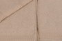 Mijölnir Juego de Toallas de Baño 100% Algodón 500 gr/m² 30x50 cm Beige