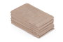 Mijölnir Juego de Toallas de Baño 100% Algodón 500 gr/m² 30x50 cm Beige