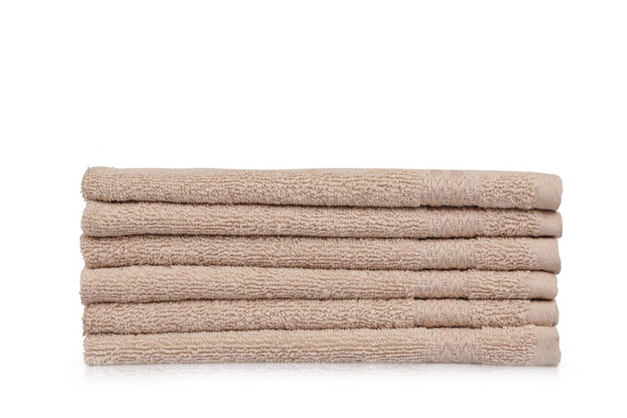 Mijölnir Juego de Toallas de Baño 100% Algodón 500 gr/m² 30x50 cm Beige Mijölnir Juego de Toallas de Baño 100% Algodón 500 gr/m² 30x50 cm Beige