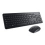 Dell KM3322W Conjunto de Teclado y Ratón Inalámbrico QWERTZ Alemán - Negro
