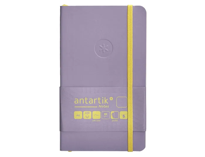 Antartik Cuaderno Antartik Notes tapa blanda hojas lisas morado y amarillo Antartik Cuaderno Antartik Notes tapa blanda hojas lisas morado y amarillo