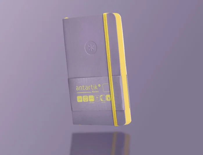 Antartik Cuaderno Antartik Notes tapa blanda hojas lisas morado y amarillo Antartik Cuaderno Antartik Notes tapa blanda hojas lisas morado y amarillo