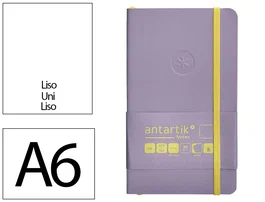 Antartik Cuaderno Antartik Notes tapa blanda hojas lisas morado y amarillo