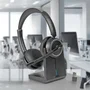 LINDY L118 Auriculares Inalámbricos de Diadema para Oficina