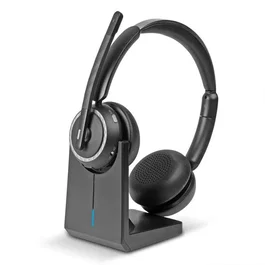 LINDY L118 Auriculares Inalámbricos de Diadema para Oficina