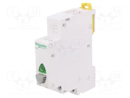 SCHNEIDER ELECTRIC Interruptor de botón ACTI9 gris con LED verde