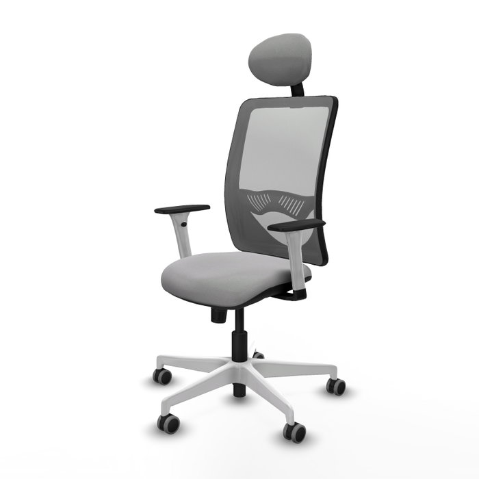 PIQUERAS Y CRESPO Silla de oficina Zulema con mecanismo Sincro, Gris PIQUERAS Y CRESPO Silla de oficina Zulema con mecanismo Sincro, Gris