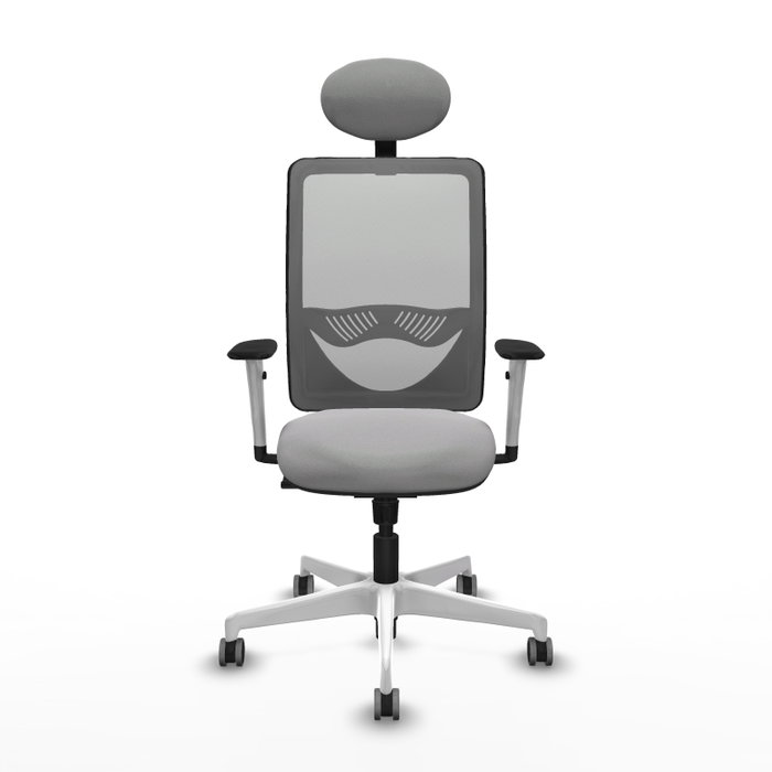 PIQUERAS Y CRESPO Silla de oficina Zulema con mecanismo Sincro, Gris PIQUERAS Y CRESPO Silla de oficina Zulema con mecanismo Sincro, Gris