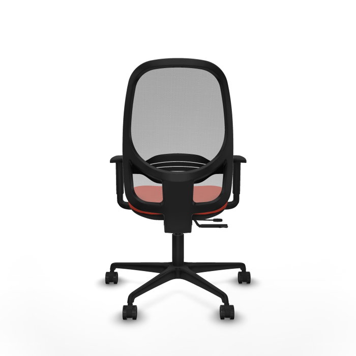 PIQUERAS Y CRESPO Silla de oficina Cilanco con mecanismo Sincro/Traslack, Naranja oscuro/Gris PIQUERAS Y CRESPO Silla de oficina Cilanco con mecanismo Sincro/Traslack, Naranja oscuro/Gris
