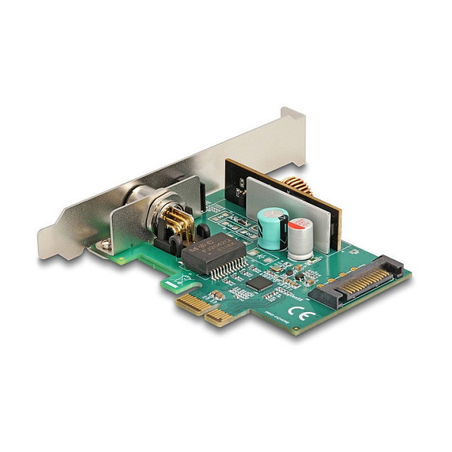 DeLOCK 90760 Tarjeta de Red PCI Express x1 Interna 2.5 Gigabit Ethernet LAN con PoE+, Conector M12, 2500 Mbit/s, para Servidor, Windows 10/11 DeLOCK 90760 Tarjeta de Red PCI Express x1 Interna 2.5 Gigabit Ethernet LAN con PoE+, Conector M12, 2500 Mbit/s, para Servidor, Windows 10/11