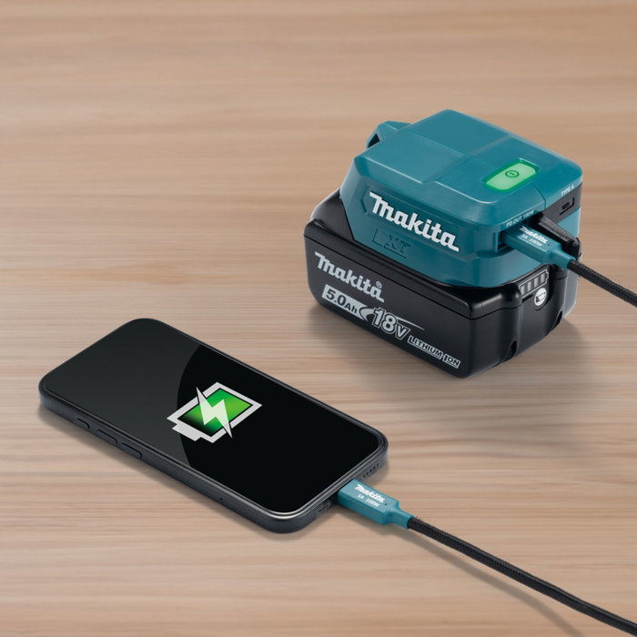 Makita ADP15 Adaptador USB para Baterías 18V y 14.4V