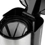 Orbegozo CG 5020 Cafetera de Filtro Semi-automática, 12 Tazas (1.2L), Jarra Termo Acero Inoxidable, Apagado Automático, Filtro Permanente, Plata/Negro