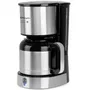 Orbegozo Cafetera de Goteo CG 5020 - 12 Tazas - Jarra Termo - Plata
