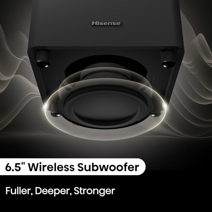 Barra de Sonido Hisense HT SATURN Negro