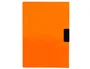 Liderpapel Carpeta Dossier con Pinza Lateral Naranja Fluor DIN A4