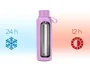 Antartik Botella portalíquidos Core isotérmica acero inoxidable morado 600 ml