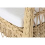 DKD Home Decor Sillón de Ratán con Cojín, Natural