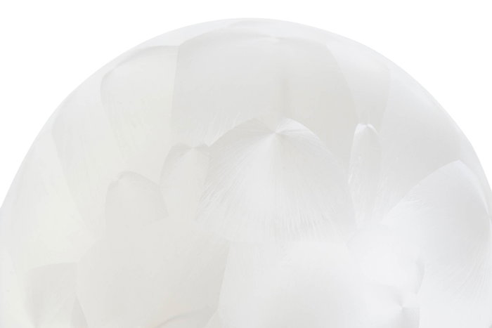 DKD Home Decor Decoración Luminosa Cristal LED Blanco 12x12x12 cm