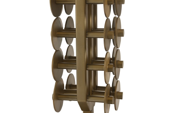 DKD Home Decor Lámpara Sobremesa India lamps 1c25 Dorado Negro 50 x 81 x 50 cm