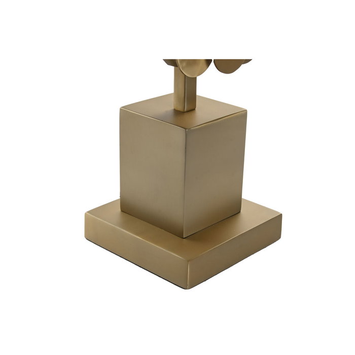DKD Home Decor Lámpara de Sobremesa de Acero Patinado Mate Dorado y Negro DKD Home Decor Lámpara de Sobremesa de Acero Patinado Mate Dorado y Negro