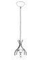 Opviq AV-1766-1E Lámpara de Araña Metal Color(es) Envejecido(s) 80 cm Longitud 12 cm Diámetro