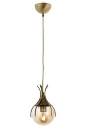 Opviq AV-1766-1E Lámpara de Araña Metal Color(es) Envejecido(s) 80 cm Longitud 12 cm Diámetro