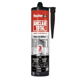 Fischer Adhesivo Turbo Anclaje Total Negro 290Ml 3Seg 600Kg/M2 Secado 8Min