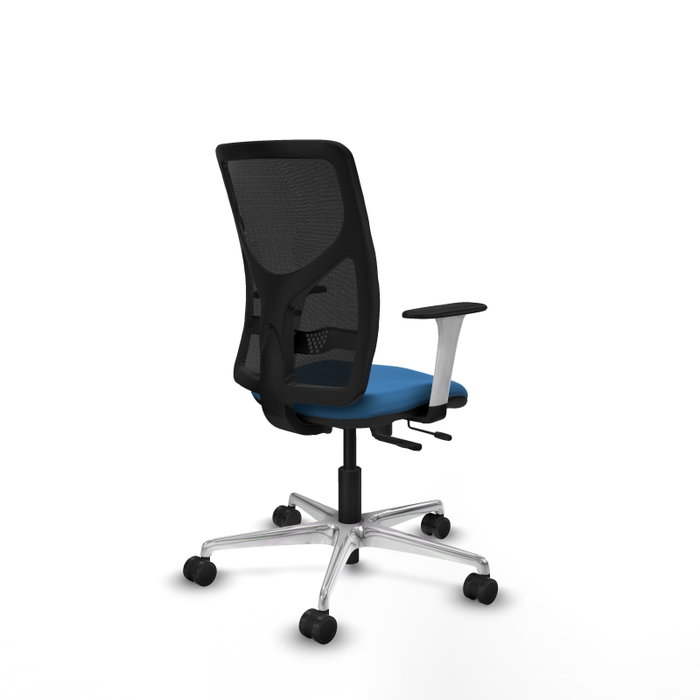 PIQUERAS Y CRESPO Silla de oficina Motilla Azul claro y Negro PIQUERAS Y CRESPO Silla de oficina Motilla Azul claro y Negro