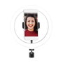 LogiLink Smartphone-Ringlicht de 20 cm con cable de 1.8 m