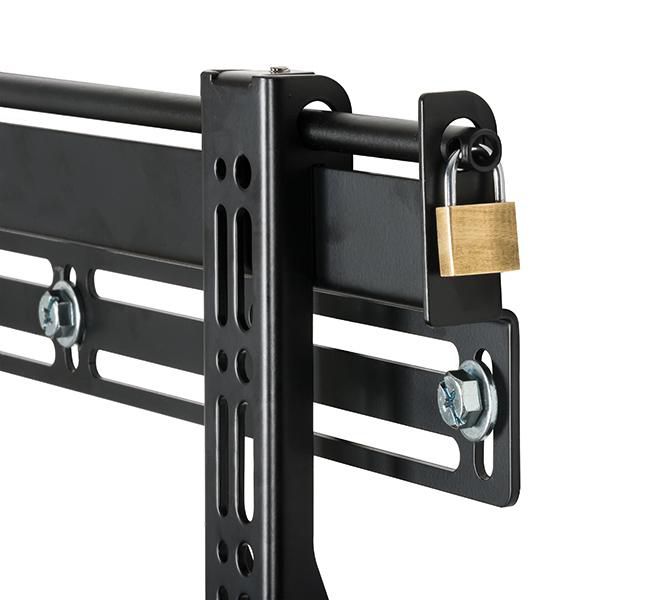 B-Tech Soporte de Pared Plano Universal para TV, hasta 55", 35kg máx, VESA 75x75 - 400x400, Negro BT8421