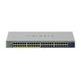 Netgear GS748PP-100EUS Switch de red con 48 puertos PoE+ Gigabit gestionable, rack-montable