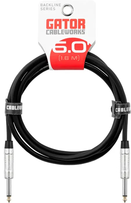 CABLEWORKS Cable Altavoz Jack/Jack - 1,8 Metros